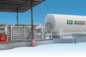 Entegre LNG benzin istasyonu benzin istasyonu inşaatı