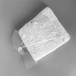 Grade A Premium <b>Industrial</b> <b>Wiping</b> Rags T-Shirt Rags 100% Pure White Cotton Rags for Cleaning - Product Image 1