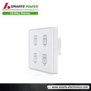 luz de <span class=keywords><strong>casa</strong></span> inteligente atenuación <span class=keywords><strong>dali</strong></span> interruptor dimmer táctil luz interruptor de alimentación con cuatro botones. - Product Image 2