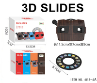 ZG enfants Science éducation jouets découverte Photo diapositive visionneuse bobines personnalisées cadeaux de mariage 3d vue maître pour enfants jouets