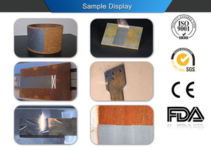 Machine de dérouillage au laser à huile d'oxyde de nettoyage au laser à <span class=keywords><strong>fibre</strong></span> IPG pour le nettoyage du bois - Product Image 5