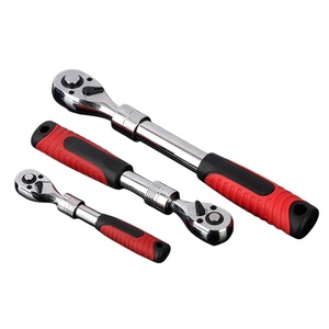 Llave de Trinquete Extensible 72teech, Llave de Trinquete Telescópica Multifuncional de Liberación Rápida, Tamaños de Accionamiento 1/4, 3/8, 1/2, para Reparación de Maquinaria - Product Image 2