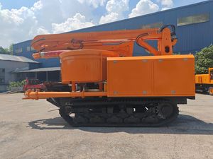 Truk Pompa Beton Mini Beroda Rantai Bertenaga Diesel ML-5015 dengan Komponen Inti Mesin Motor untuk Proyek Konstruksi - Product Image 2