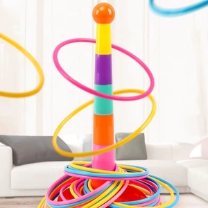 Jouets de lancer interactifs parent-enfant en plastique ABS écologique pour jeux d'anneaux et puzzles, amusants pour l'intérieur et l'extérieur - Product Image 4