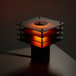 Lámpara de mesa acrílica minimalista moderna E27, iluminación decorativa de estilo nórdico para sala de estar, dormitorio, estudio - Product Image 3