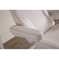 Lit de beauté électrique de luxe à 3 moteurs, réglable, pour soins du visage, avec mousse à mémoire de forme, pour spa médical et salon de beauté