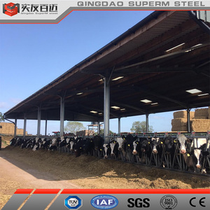 Fournisseur de la Chine Structure en acier léger préfsbriqué ferme moutons hangar à bétail grange avec un bon prix - Product Image 3