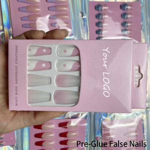 Vernis Gel Uv mat à pression, <span class=keywords><strong>faux</strong></span> <span class=keywords><strong>ongles</strong></span>, colorés, pré-<span class=keywords><strong>colle</strong></span>, avec sac pour Laser, personnalisé, à pression, vente en gros, pièces - Product Image 5