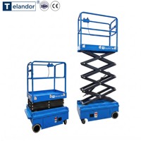 Mini-élévateur compact certifié CE, électrique, 3 m, 240 kg, pour chantiers de construction étroits, livraison rapide