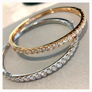 Pulsera de Diamantes Xinfly de Lujo en Oro de 18K con 3CT y 21 Diamantes, Estilo Clásico para Mujer, Ideal para Bodas, Fiestas o Regalo - Product Image 1
