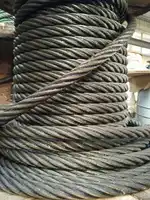Cuerda de alambre de acero para Lifting, 30mm, 6x7, 6x17, 6x19