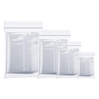 Sacs à bijoux transparents refermables Petits sacs en plastique Petits sacs en poly refermables Mini sacs à fermeture éclair pour l'emballage de pilules de bijoux