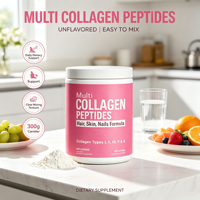Poudre de collagène marin pour les soins de la peau, complément de peptides de collagène marin hydrolysé de qualité supérieure