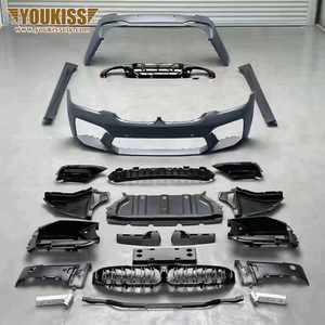 Ukiss Body Car Kit para <span class=keywords><strong>BMW</strong></span> 5 Series G30/G38 2018-2020 Upgrade 2021-2023 M5 Parachoques delanteros de coche Guardabarros Rejilla del capó del motor - Product Image 2