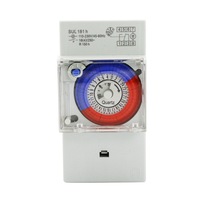 Sul181h AC 220V Interruptor de tiempo mecánico 24h Temporizador electrónico programable 220VAC