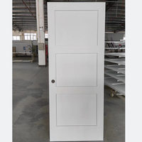 Porte Shaker Américaine Moderne avec Surface Finie en MDF + Construction en Bois Massif – Prix pour Utilisation en Chambre à Coucher