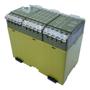 Relè di Sicurezza PLC <span class=keywords><strong>3</strong></span> 24V DC 5S1 474894 per Controllore Programmabile ad Uso Industriale - Product Image 1