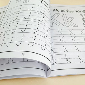 <span class=keywords><strong>Libro</strong></span> <span class=keywords><strong>da</strong></span> <span class=keywords><strong>colorare</strong></span> personalizzato per bambini con alfabeto dalla A alla Z, materiale educativo per la prima infanzia, apprendimento delle parole inglesi, stampa offset su carta - Product Image 4
