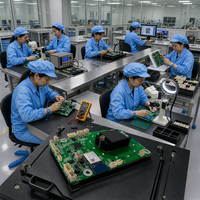 Fabricant PCBA OEM/ODM de haute qualité, offrant des services d'assemblage de circuits imprimés (PCB) à haute densité et haute fréquence, avec des délais rapides, pour Rogers.