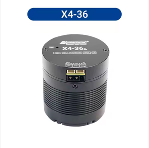 ใหม่ X4-36 EtherCAT + CAN ใหม่ V4 ขนาดเล็ก แรงบิดสูง 36N.M มอเตอร์ไร้แปรงถ่าน 24v DC สำหรับข้อต่อหุ่นยนต์ - Product Image 3
