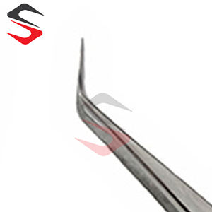 Pince à épiler revêtement pince à épiler Extra Grip nouvelle fonctionnalité pince à épiler Extension de cils très pratique Extension de cils - Product Image 6