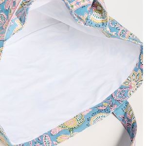 Women's Custom <b>Large</b> Canvas Waterproof Tote <b>Beach</b> <b>Bag</b> Embroidery Floral Pattern Portable Open Top Shopping Handbag Winter Autumn - Product Image 4