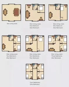 5.8Meter Lang Tinys 4 Slaapkamers En 3 Badkamers Geprefabriceerde Modular Draagbare Magazijn Uitklapbare Huis Met Aanhangwagen Bolivia