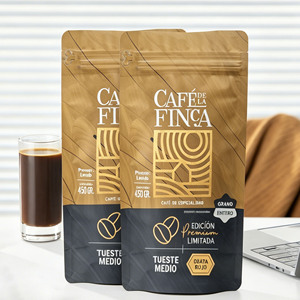 Paquete de Granos de Café Premium, Bolsa con Cierre Hermético a Prueba de Humedad, Bolsa de Café de 1 kg con Fondo Plano, Válvula y Cierre Reutilizable - Product Image 3