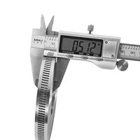 Kit d'assortiment de colliers de serrage réglables en acier inoxydable 304 pour tuyaux et conduites, avec vis à vis sans fin de grande taille, attaches et boulons