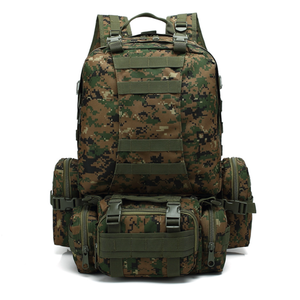 B08 Stock <b>55L</b> Outdoor Hunting Camping Combat Molle Attach Pouches Detachable Tactical <b>Backpacks</b> ACU Camouflage Colors - Product Image 6