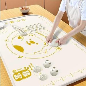 2025 nouvelle tendance tapis de cuisson en Silicone résistant à la chaleur tapis de gril de barbecue personnalisé tapis pâteux antiadhésif - Product Image 1