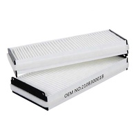 Filter kabin suku cadang otomatis untuk mobil 2108300018 CU2745-2 E942LI-2 LA47/S