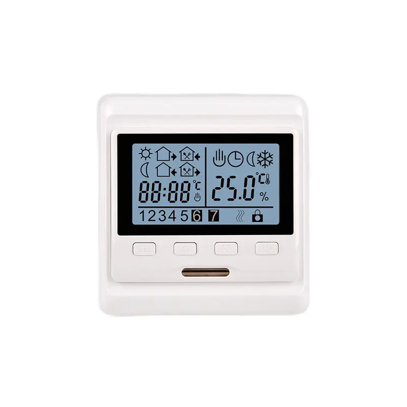 E53 Weekly Digital Programable with Lcd Screen display underfloor heat thermostat New products