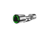 Serrure de porte intelligente Euro Smart Cylinder Lock, étanche IP65, clé mécanique de secours, Ttlock, code par empreinte digitale, clavier optionnel.