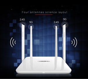 Se Phicomm K2 2,4G/5Ghz de Control 1200M 4 antena inglés la versión de Firmware WIFI repetidor APP Hotspot - Product Image 4