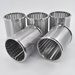 Grille filtrante <span class=keywords><strong>à</strong></span> profil en acier inoxydable 304 316 pour <span class=keywords><strong>tambour</strong></span> <span class=keywords><strong>à</strong></span> gravité, tamis minier <span class=keywords><strong>à</strong></span> fentes personnalisées - Product Image 2