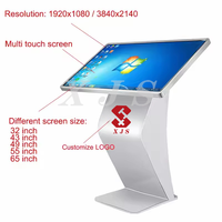 Table tactile interactive avec écran tactile PCAP Android pour intérieur, 32, 43, 55 pouces, kiosque numérique, signalisation numérique