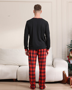 2026 Christmas <strong>Pyjamas</strong> for <strong>Women</strong> Cotton Long Sleeve Winter Lounge Set <strong>Xmas</strong> Cartoon Printed Comfortable Nightwear for Summer - Product Image 6