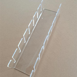 Soporte de Acrílico en Forma de U para Gorras de Béisbol, Venta al por Mayor, Sin Necesidad de Instalación, Capacidad para hasta 14 Gorras, Color Negro/Transparente - Product Image 3