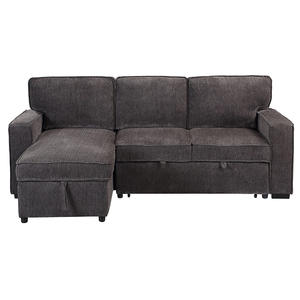 Vente chaude Personnalisable Pliant Accordéon Canapé-<span class=keywords><strong>lit</strong></span> avec Coussin Deux Sièges pour Salon Tissu Rembourrage - Product Image 2
