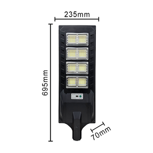 Réverbère à énergie solaire 400w sans crainte de tempête assurant la luminosité la nuit - Product Image 4