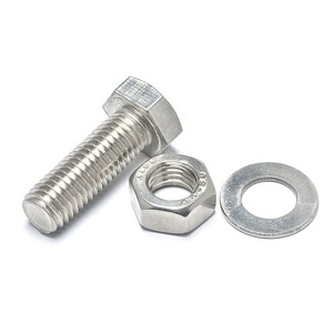 Perno Hexagonal de Acero Inoxidable 304 Ensamblado con Tuerca y Arandela - Product Image 2