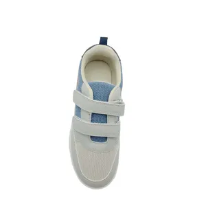 نمط جديد جلد متعدد الألوان في الهواء الطلق أحذية المشي دائم الأطفال عارضة