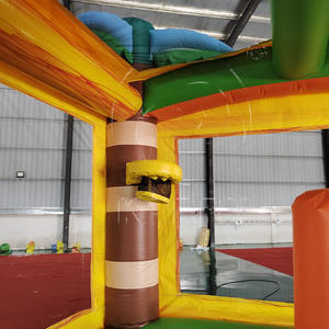 Château gonflable KARRY 13x13 Palm Tree pour enfants - Grande capacité pour usage commercial intérieur 100-500 kg - Product Image 5