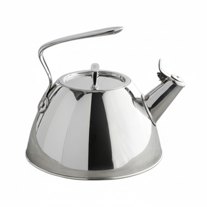 Juego de té de acero inoxidable elegante de estilo real, juego de té de la tarde con acabado espejo para cocina, accesorios para café y té - Product Image 1