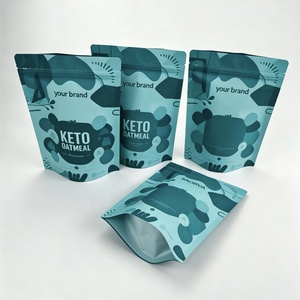 Bolsas de Plástico Personalizadas de 500g con Cierre Hermético, Aptas <span class=keywords><strong>para</strong></span> Alimentos, <span class=keywords><strong>para</strong></span> Leche, Granos, Granola, Cereales, <span class=keywords><strong>Avena</strong></span>, Harina de Maíz - Product Image 5