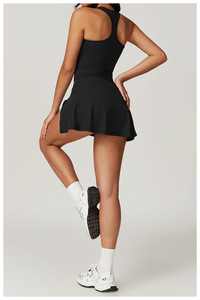 Vêtements de sport pour femmes, jupes de <span class=keywords><strong>tennis</strong></span> de haute qualité, respirantes, pour le running, le padel, le pickleball, ensembles de <span class=keywords><strong>tennis</strong></span> 2 pièces - Product Image 5