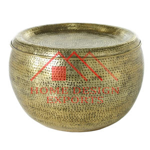 Mesa de centro de tambor para el hogar, hoteles y restaurantes, decoración de mesa - Product Image 4