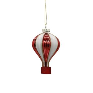 Adorno Navideño de Cristal Negro en Forma de Globo Aerostático - Product Image 2
