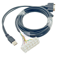 VGA RS232 DB15 15pin + PA10 a USB AM + DC5521 Categoría de producto Conectores D-Sub Cable serie con conectores D-Sub
